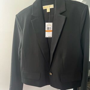 Michael Kors padded shoulder Suit top